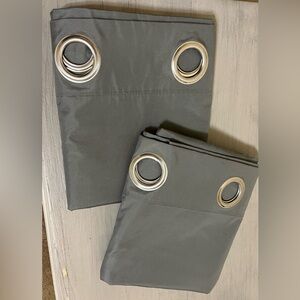 SOLD!!!      Set of Two Heavy Duty Blackout Curtain Panels